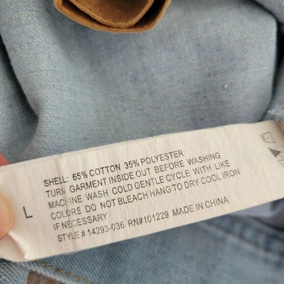 Ashley Vintage Charm Jean Jacket size L - Picture 4 of 7